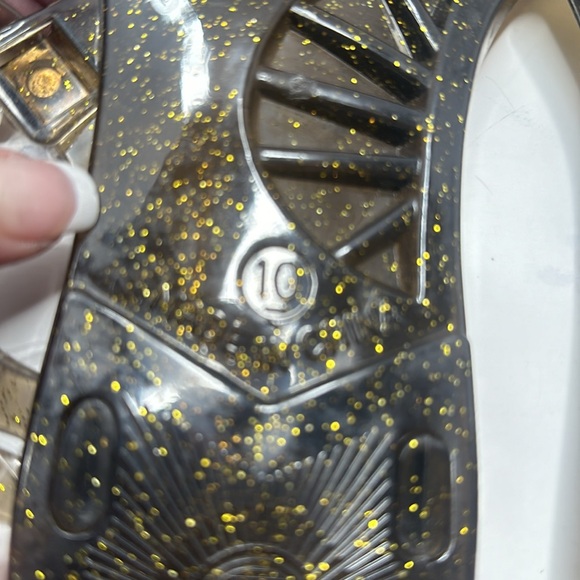 JUICY COUTURE JELLY FLIP FLOP NEW w/TAG HOLLANDER STYLE PLATIC THONGS 10 M - Picture 8 of 9